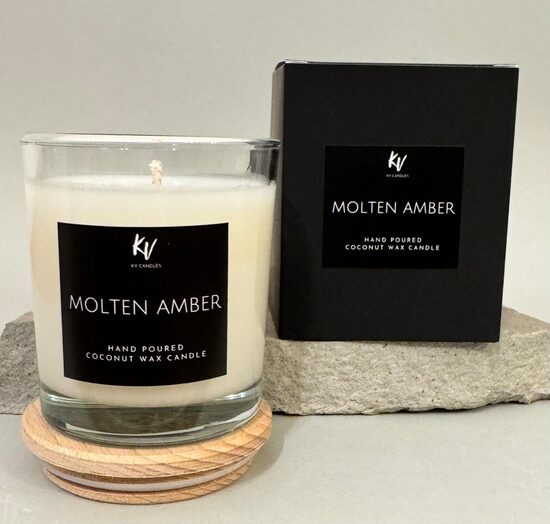 Scented Candle "MOLTEN ANBER"